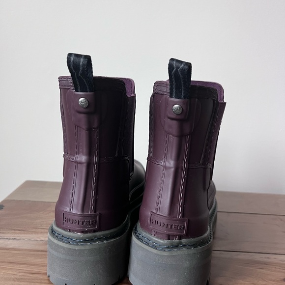 Hunter Dark Purple Winter & Rain Boots - Picture 5 of 6